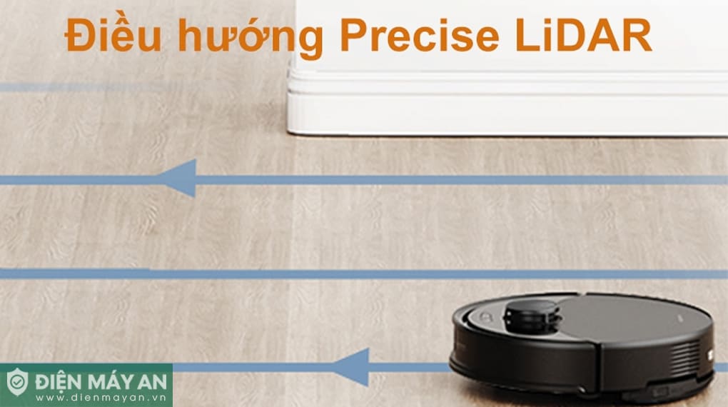 Robot hút bụi lau nhà Roborock Q10VF - Đen